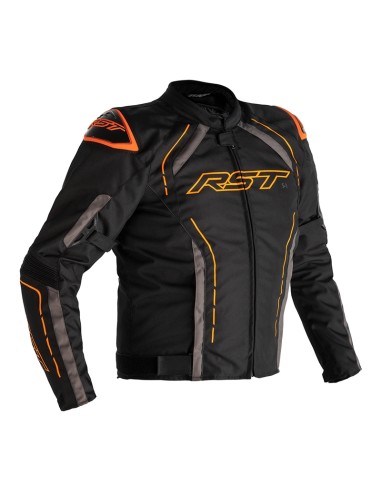 RST S-1 Jacket Textile Black/Grey/Orange Size XXL