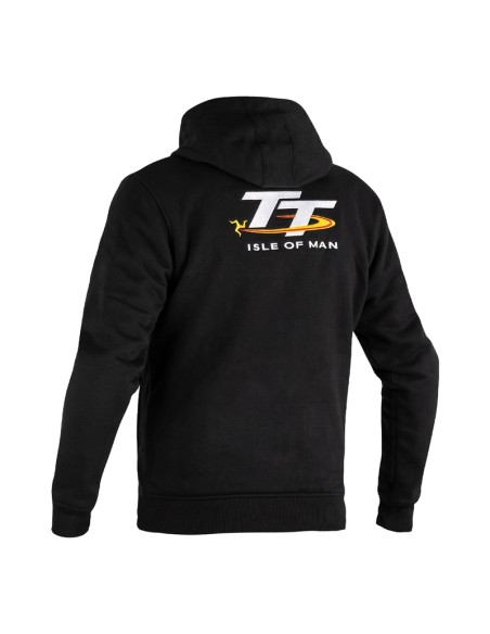 RST IOM TT Hanocă întărită cu fermoar, neagră Mărimea L