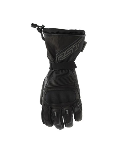 RST Paragon Waterproof CE Gloves Leather/Textile - Black Size S