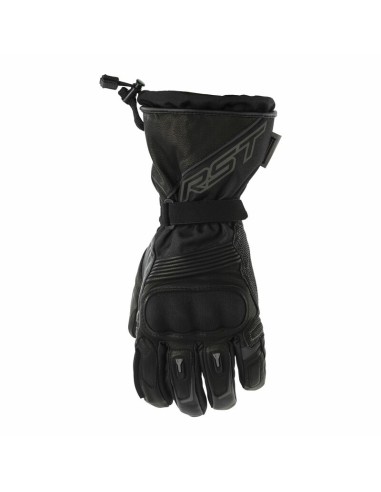 RST Paragon Waterproof CE Mănuși pentru femei din piele/textil - Negru Mărimea S