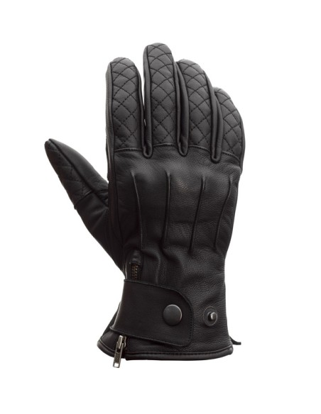 RST Matlock CE Gloves Leather - Black Size M