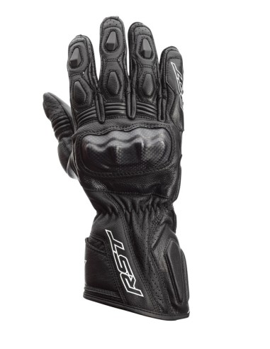 RST Axis CE Gloves Leather - Black Size S