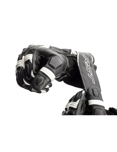 RST Axis CE Gloves Leather - White... RST Axis CE Gloves Leather - White...