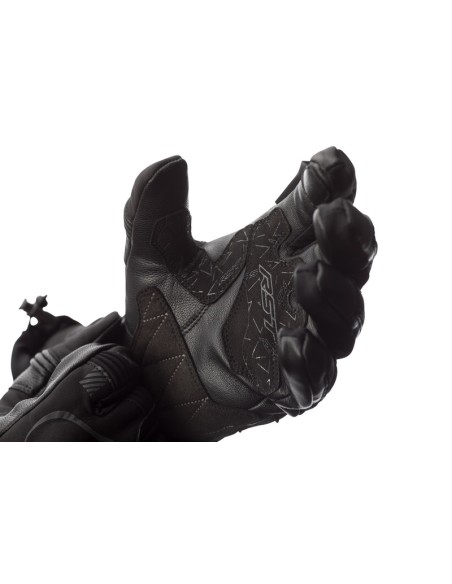 RST Mănuși Atlas Waterproof CE Textil - Negru Mărimea S