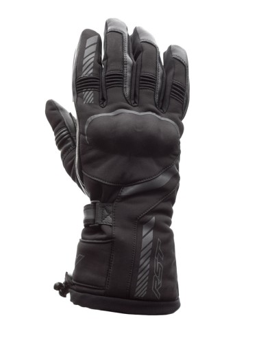 RST Atlas Waterproof CE Mănuși Textil - Negru Mărimea XL