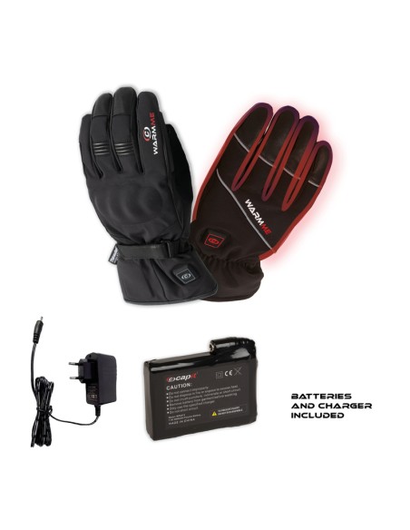 CAPIT WarmME Heated Gloves - Black
