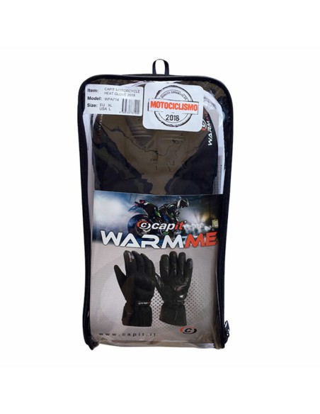 CAPIT WarmME Heated Gloves - Black