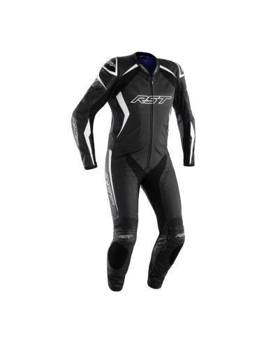 Costum RST Podium Airbag din piele - Alb Mărimea L