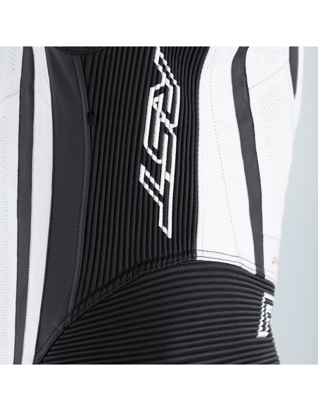 Costum Airbag din piele RST Pro Series - Alb Mărimea XL