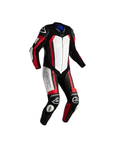 RST Pro Series Leather Airbag Suit - Red Size XS