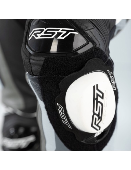 RST Pro Series Leather Airbag Suit - Grey/Camo Size S Camo & Grey