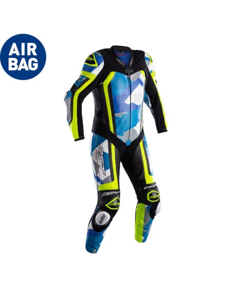 Piele pentru costum RST Pro Series - Albastru/Camo Mărimea XL Albastru și Camo