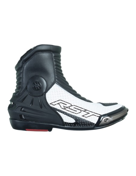 RST Tractech Evo III Short CE Boots - White Size 42