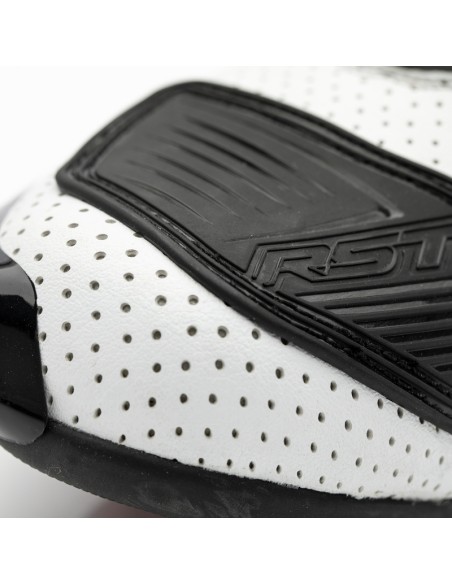 RST Tractech Evo III Short CE Boots - White Size 42