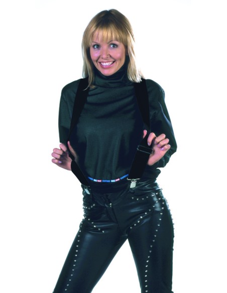 OXFORD BRACES IN BLACK