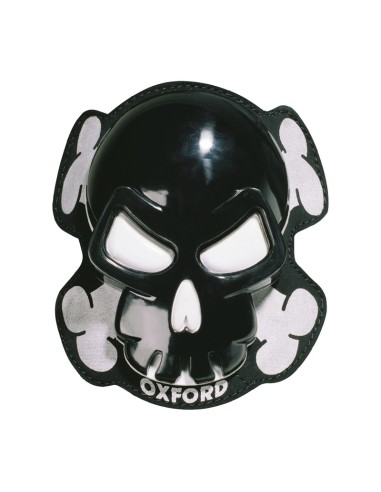 OXFORD Skull Knee Sliders Black