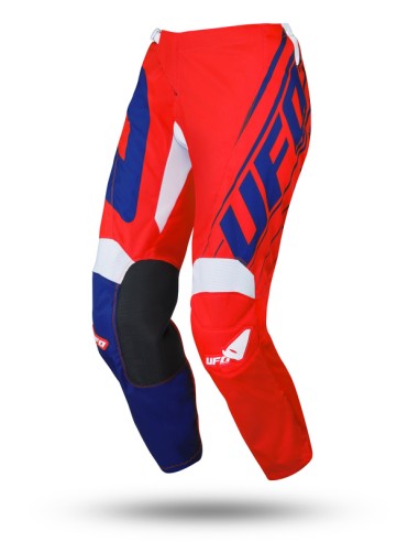 UFO Vanadium Pants JNR Red/Blue Size 34 Blue & Red