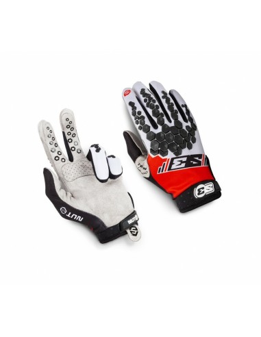 S3 Nuts Gloves - Red Size XL