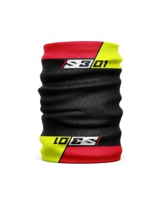 Mască Foulard S3 Roșu/Negru