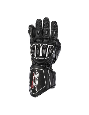 RST TracTech Evo 4 Leather Gloves - Black Size XS