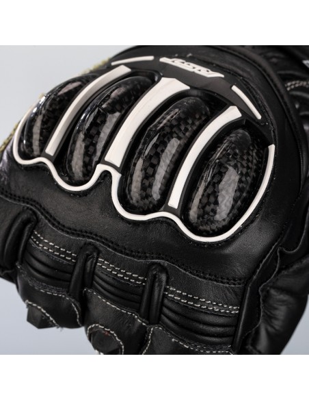 RST TracTech Evo 4 Leather Gloves - Black Size M