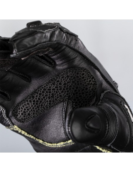 RST TracTech Evo 4 Leather Gloves - Black Size M