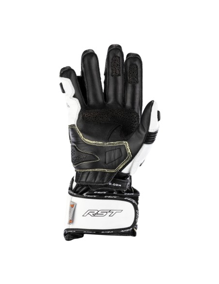 Mănuși RST Tractech Evo 4 din piele alb/negru Mărimea XS alb-negru