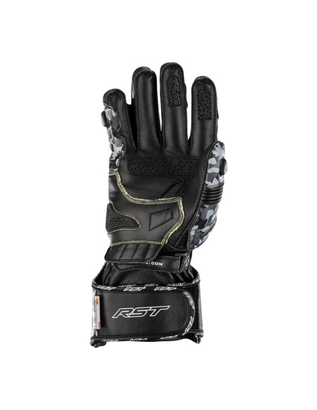 RST Mănuși de piele Tractech Evo 4 Camo Gri/Negru Mărimea XXL Negru și Camo