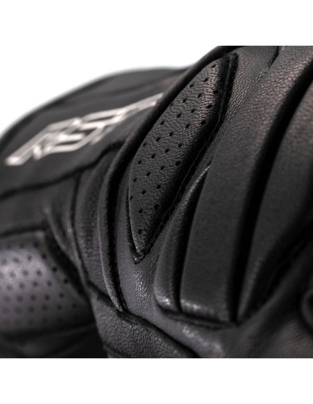 RST Turbine Manusi Piele Neagra Marimea XL