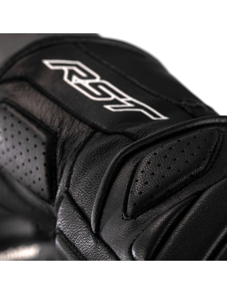 RST Turbine Manusi Piele Neagra Marimea XL