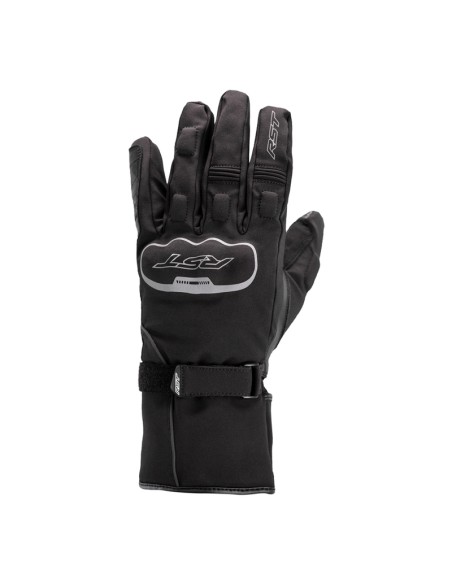 RST Axiom Waterproof Gloves Textile/Leather Black Size M