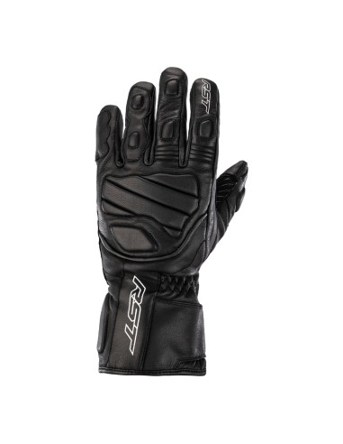 RST Turbine Waterproof Gloves Leather Black Size XS