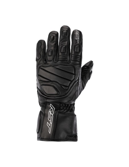 RST Turbine Waterproof Gloves Leather Black Size S
