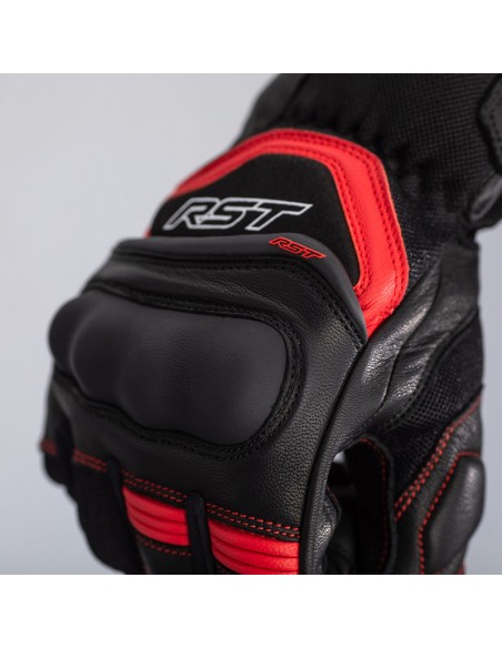 Mănuși RST Urban Air 3 Mesh Textil/Piele Roșie Bărbați Mărimea S