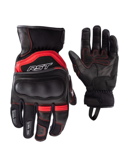 RST Urban Air 3 Mesh Gloves Textile/Leather Red Men Size L