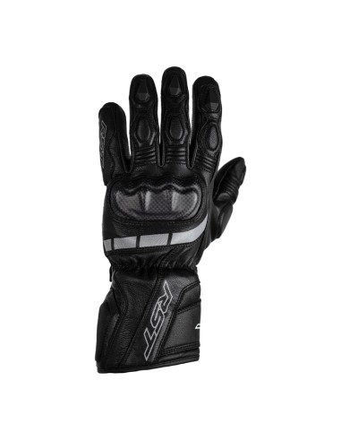 RST Axis Waterproof Gloves Leather Black Size S