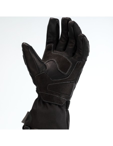 RST Paragon 6 Mănuși impermeabile încălzite din piele/textil Negru Mărimea S