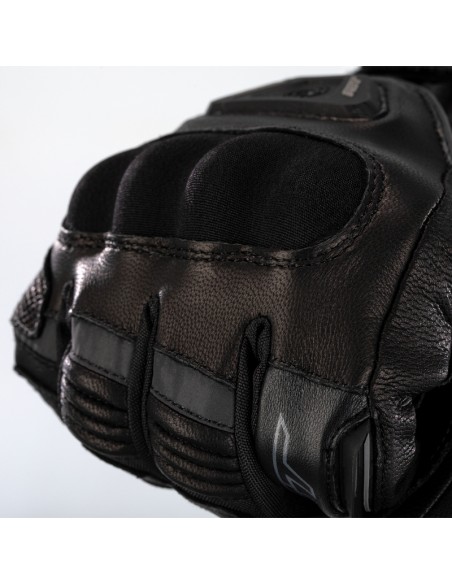 RST Paragon 6 Mănuși impermeabile încălzite din piele/textil Negru Mărimea S