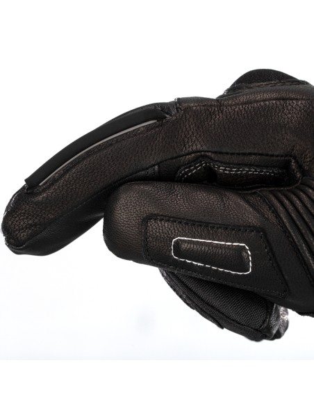 RST Paragon 6 Mănuși impermeabile încălzite din piele/textil Negru Mărimea S