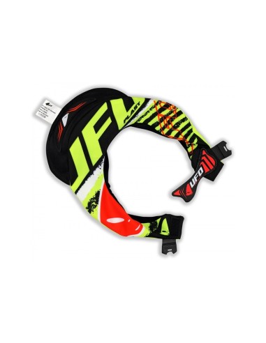 UFO Replacement Lining for Bulldog Oversize Kid Neck Brace Neon Yellow/Red