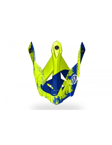 UFO Intrepid Visor Blue/Neon Yellow