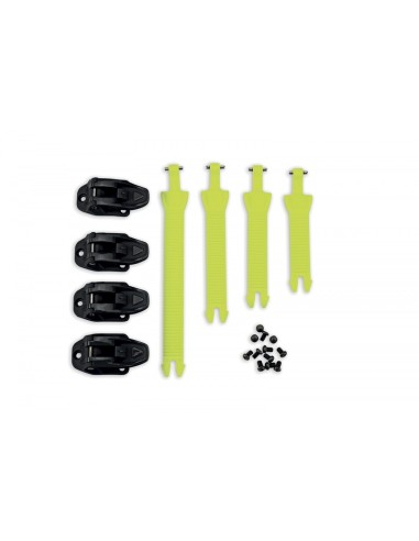 UFO Boots Buckle Kit Neon Yellow One Size