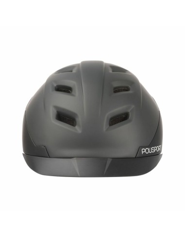 POLISPORT Helmet E'city Black/Dark Grey Size L