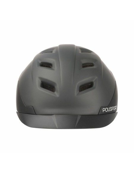 POLISPORT Helmet E'city Black/Dark Grey Size L