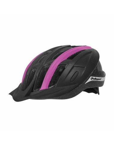 POLISPORT Helmet Ride In Black/Fuschia Size M