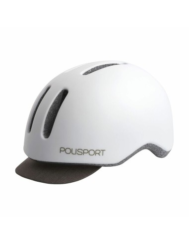 POLISPORT Helmet Commuter White/Grey Size L