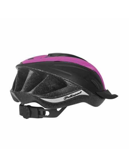 POLISPORT Helmet Ride In Black/Fuschia Size L