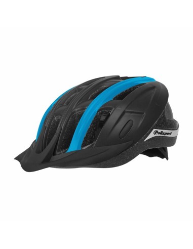 POLISPORT Helmet Ride In Black/Blue Size L