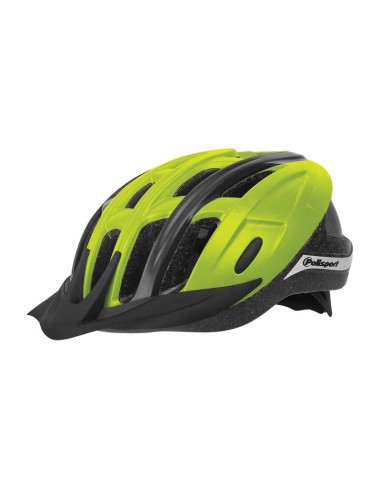 Casca POLISPORT Ride Verde Lime/Negru Marimea M