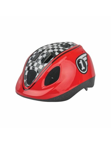 POLISPORT Kids Helmet Race Red/Black Size XS